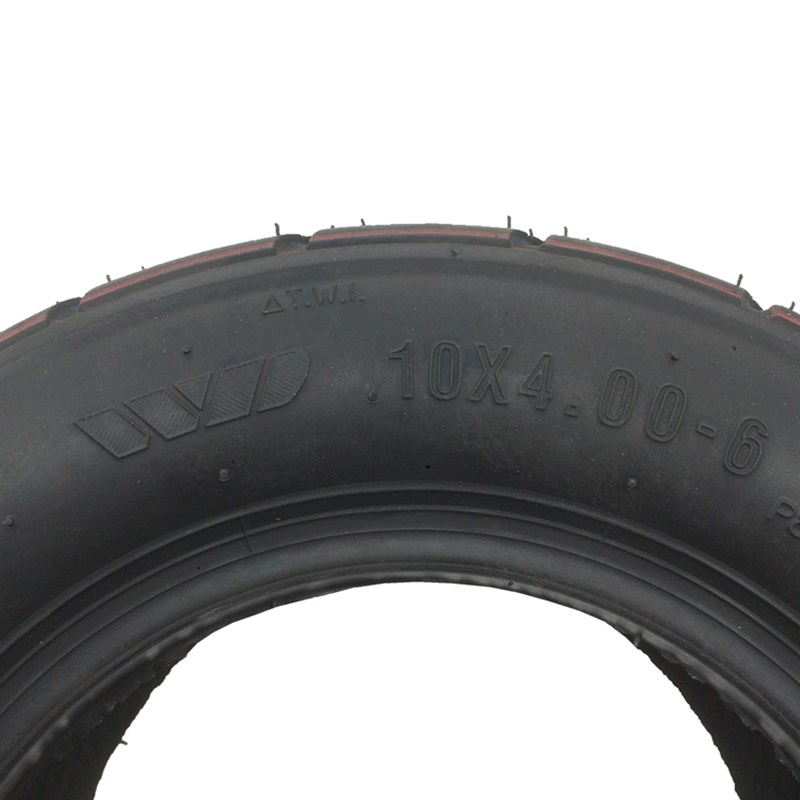 电动滑板车轮胎10x4.0q0-6真空胎加厚3.50-6耐用10寸内外胎充气胎
