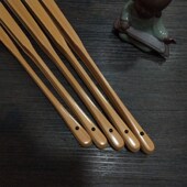 老艺人精工制作8寸9.5寸老玉竹茄头扇骨文玩扇子宣纸折扇贴梁刮宓