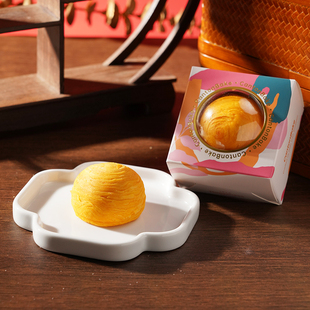 良枫友信奶黄流心酥2枚装 低糖糕点点心爆浆月饼零食早餐下午茶