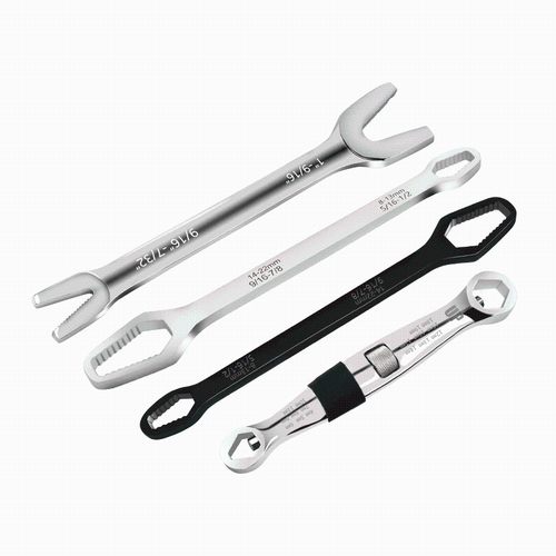 多功能万用快速扳手公英制可调套筒23合1活口呆扳手梅花双头自紧