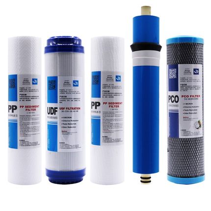 米杨净水器滤芯 家用直饮反渗透纯水机全套12345级过米通扬用配件