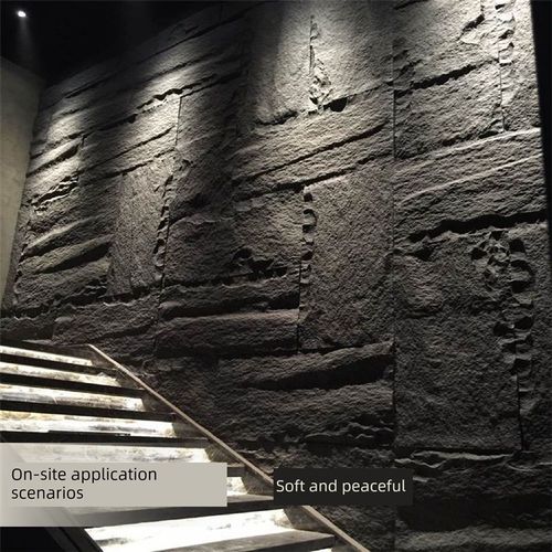 蒲石单板背景墙蘑菇石城堡石彷石文化石外墙砖轻质装饰背景板