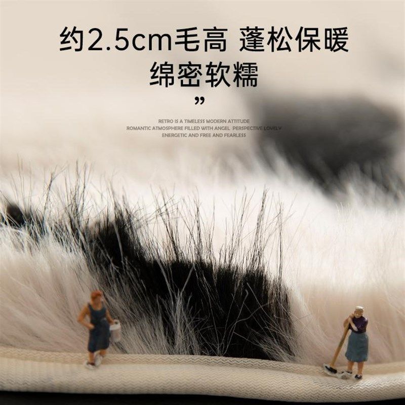 沙发垫秋冬冬季毛绒轻奢加厚高级感沙发盖布异形沙发垫布坐垫垫子