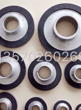 伦茨BFK458-12N/12E制动器刹车片00396214外径115齿30转子摩擦盘