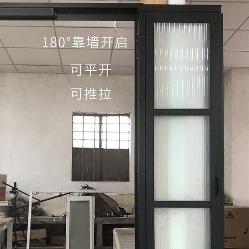 pd门窄边平开推拉一体门厕所折叠门卫生间门pt门定制平移门厨房门
