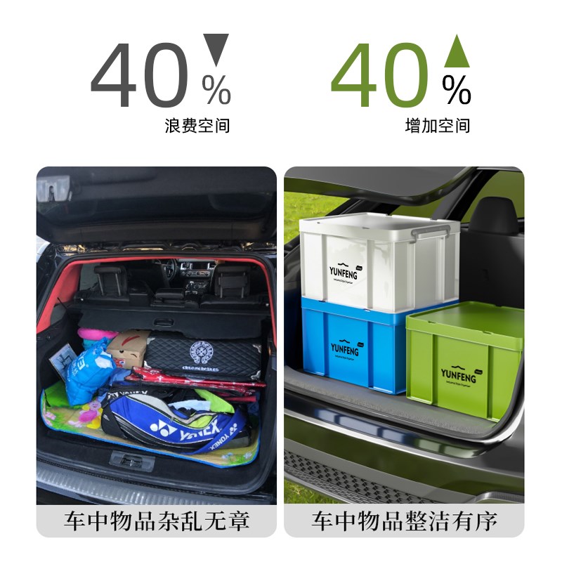 工业风后备箱收纳l箱汽车车载车内车用尾箱车后车子整理收纳置物