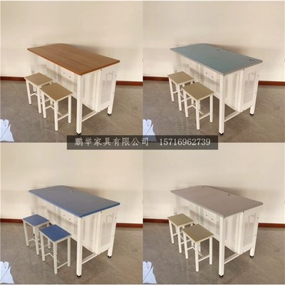 定制学校机房微机室电脑桌培训室电脑桌椅单人双人办公桌网吧桌椅