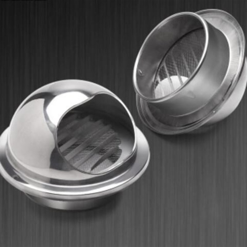 罩子管道口风帽排烟管风帽包头防雨换气球排气油烟机不锈钢160mm