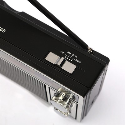 经典多波段复古收音机半导体大音量老年人可充电短波中波调频FM