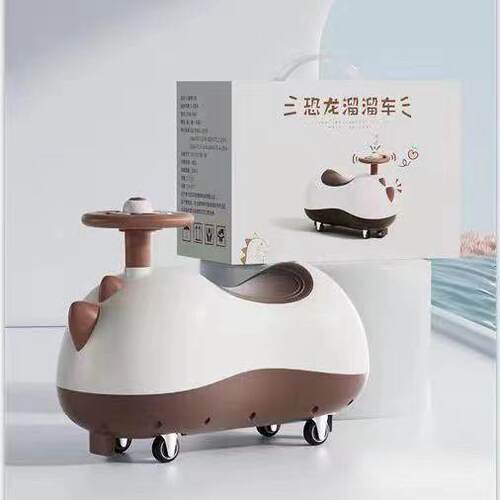 新款儿童花生车四轮防侧翻便携式轻便学步车宝宝平衡车溜溜车滑行