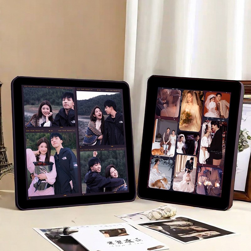 相框照片摆台高级感照片相框摆台洗照片做N成相框 照片定制摆台