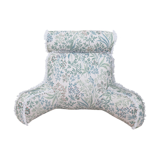 圆柱颈枕床头靠枕大靠背垫高档沙发飘窗软包床上看书孕妇护腰靠垫