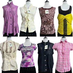 vintage古着X15Y2K千禧感短袖T恤女复古印花设计感上衣美式亚比风