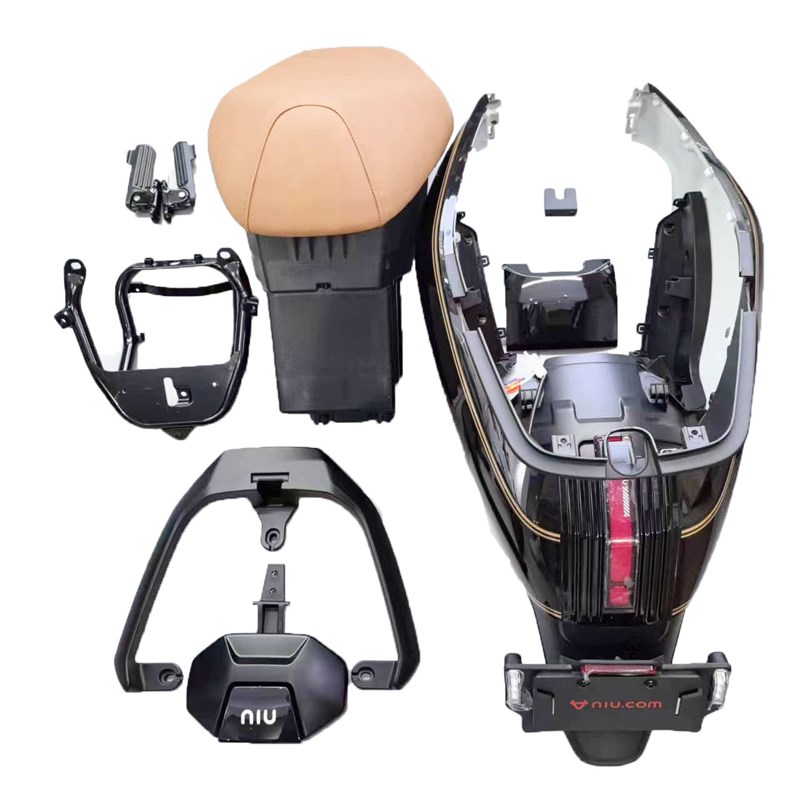 小牛G400T双座包(储物版)改装一体大坐垫座桶转向灯车体盖后靠