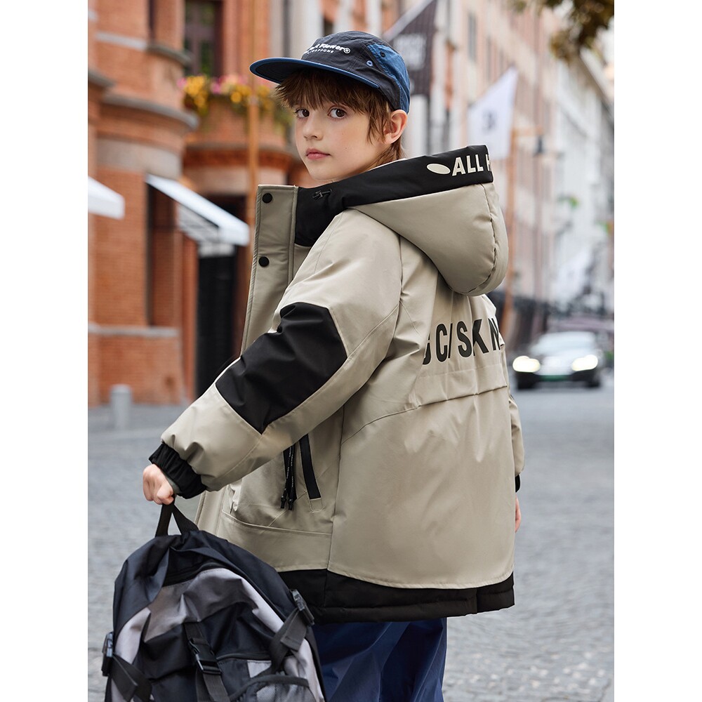 鸭鸭儿童ABC加厚羽绒服男童中长款韩版白鸭绒中大童冬季休闲外套,男装,羽绒服,淘宝优惠券,粉丝福利购,淘宝优惠卷