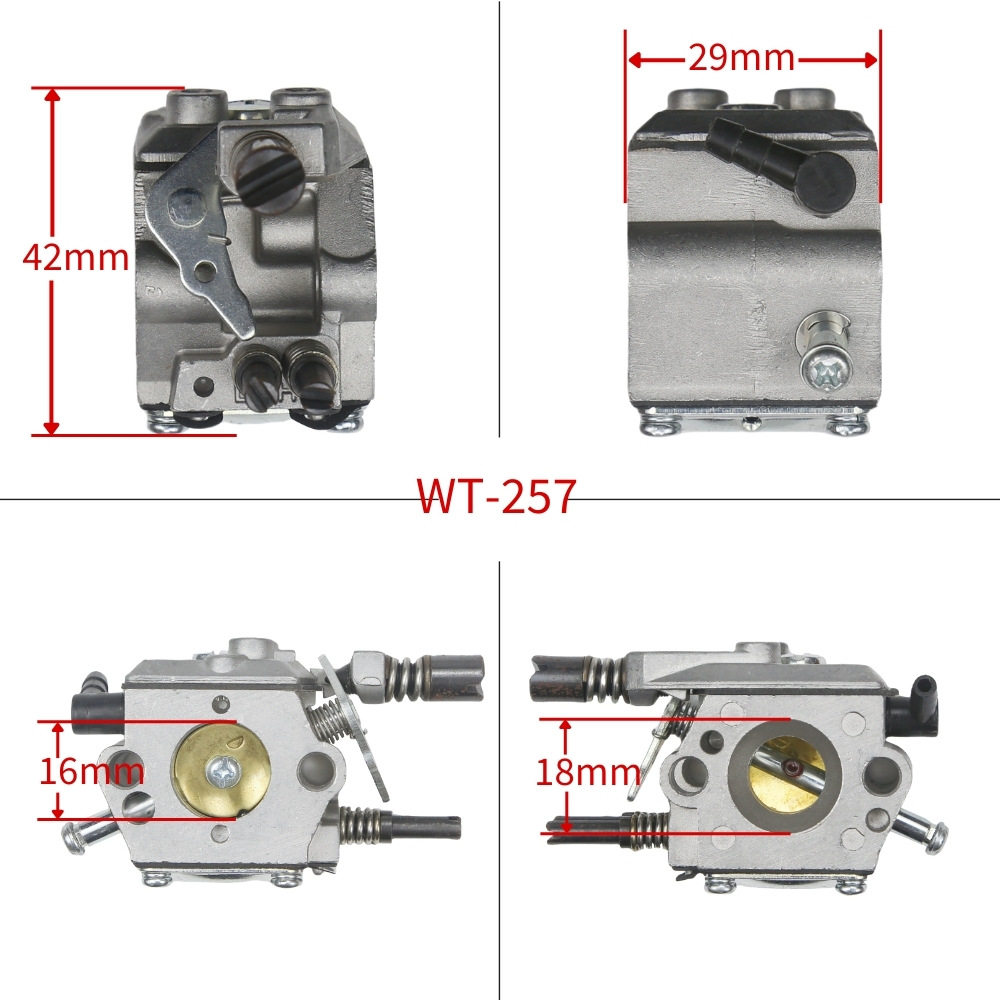 WT-257 WALBRO 华博罗款适用于TANAKA ECS 330园林工具配件化油器