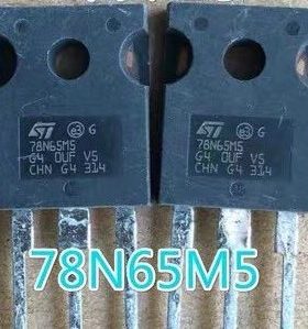 78N65M5 STW78N65M5 新能源充电机场效应电源管MOS管进口拆机测量
