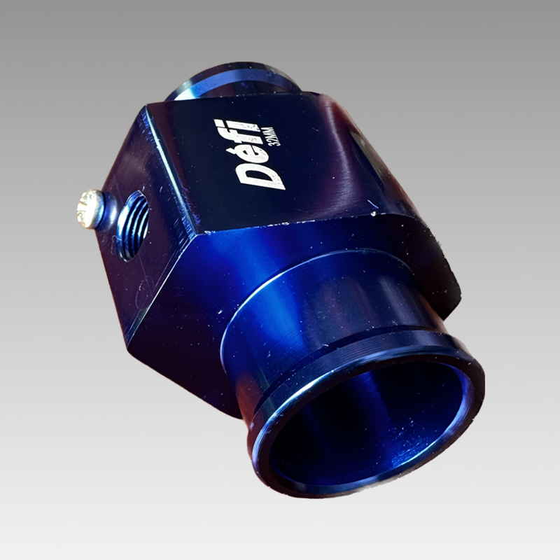 汽车水温表改k装三通水温传感器三通管水管接头