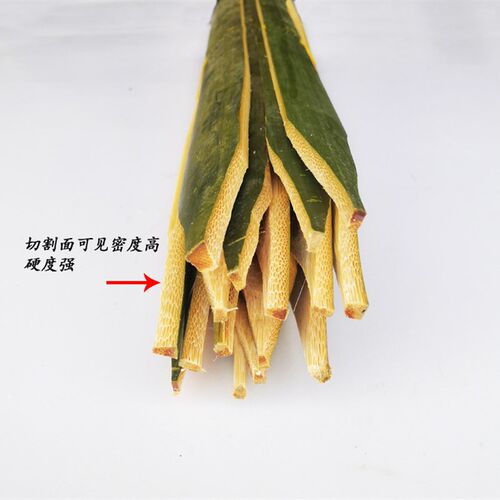 工地放样测量竹片桩竹签竹工地插程竹条标记签 竹篱笆围栏 片条