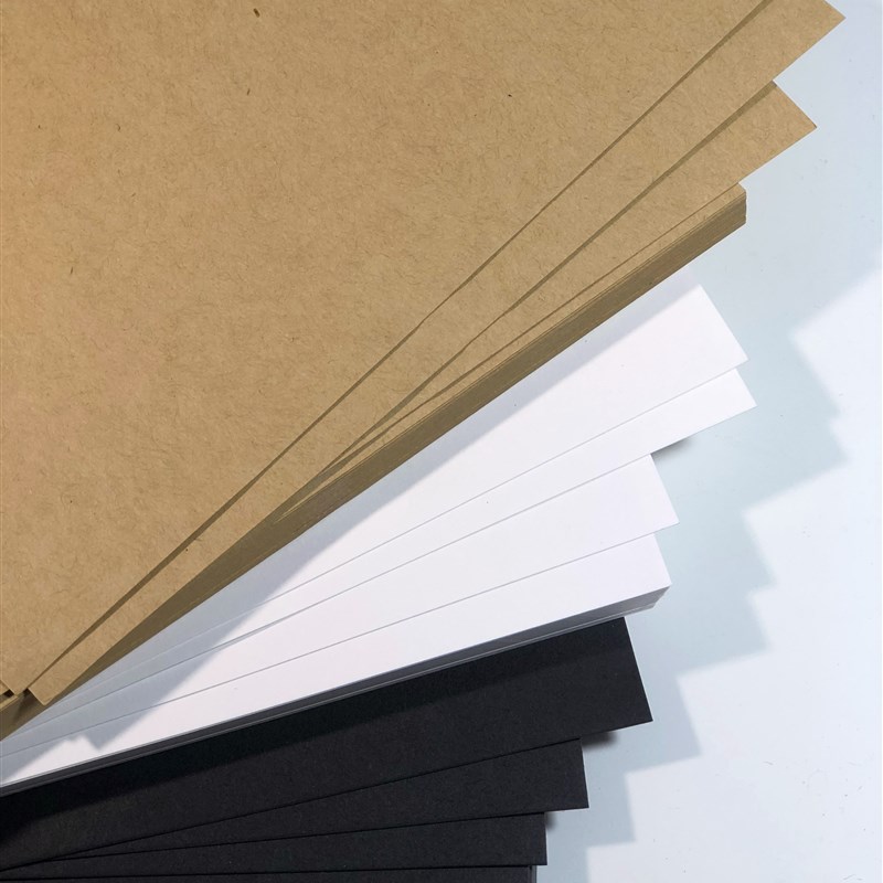 4k白卡纸a4卡纸白色250g加厚硬卡纸绘画手工制作白纸大张双面白卡