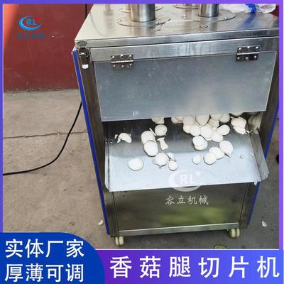商用鸡腿菇切片机多功能芭乐香梨切片设备全自动牛蒡切片机