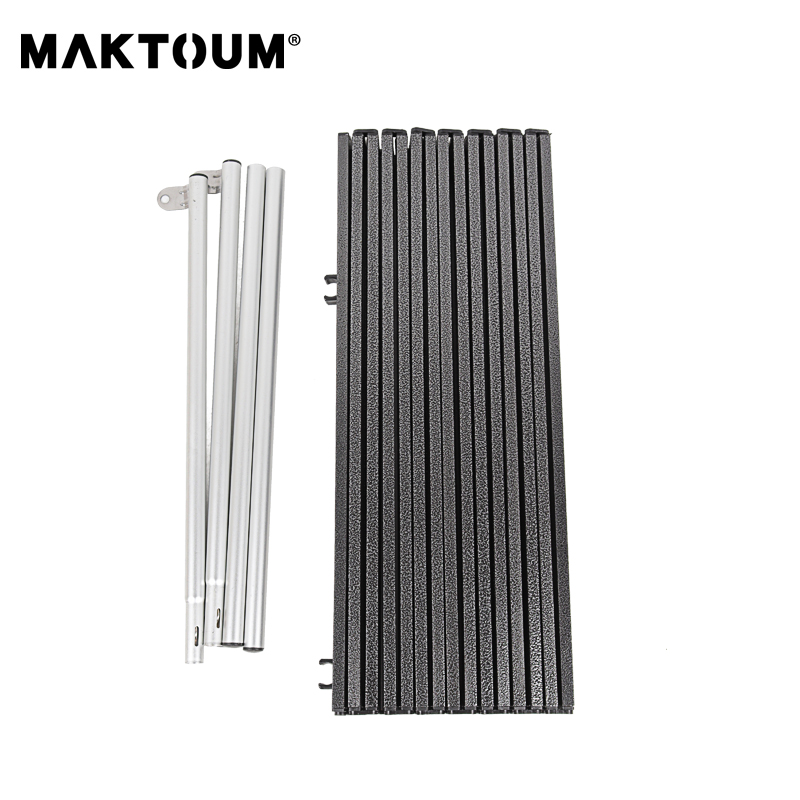 户外野营营地车配件轮子小桌板收纳折叠四轮双轴承拖车盖板