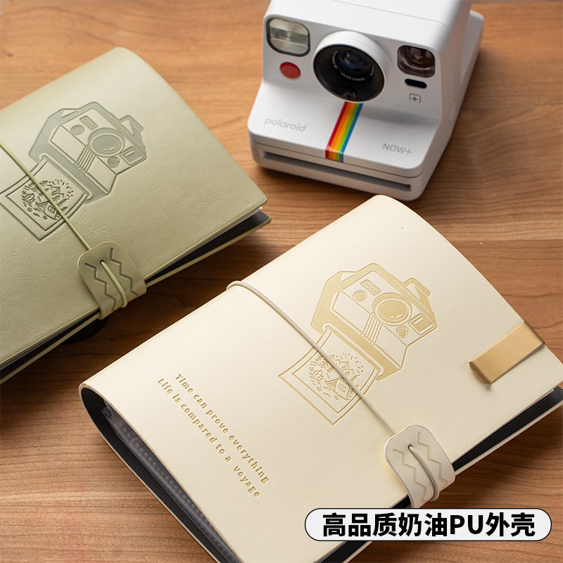 聚册宝丽来相纸收纳册itype相册拍立得polaroid适配now/600