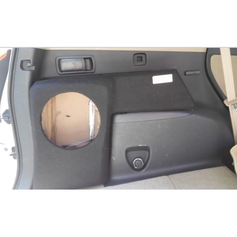 适用于丰田RAV4汽车低音炮箱体补型箱10寸车载木材无源音箱体