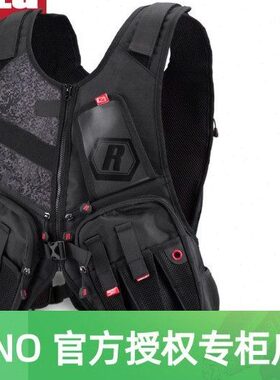 Rapala/乐伯乐城市钓鱼复合式马甲 多袋+背包+工具包+钓竿收纳包