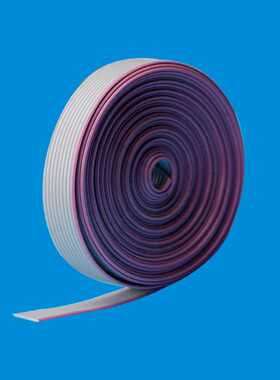 2.54间距 灰排线 2651  34P16P 镀锡铜软排线  红边软排76.5米/卷