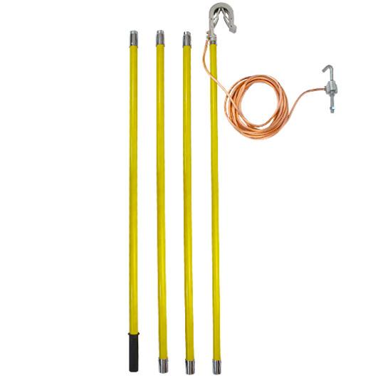 1.5kv地铁用接地线70mm2直流地铁接地线70平方高压接地线1500v