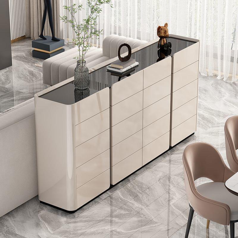 入户轻奢进门鞋柜家用门口大容量高档靠墙玄关柜一体现代简约收纳