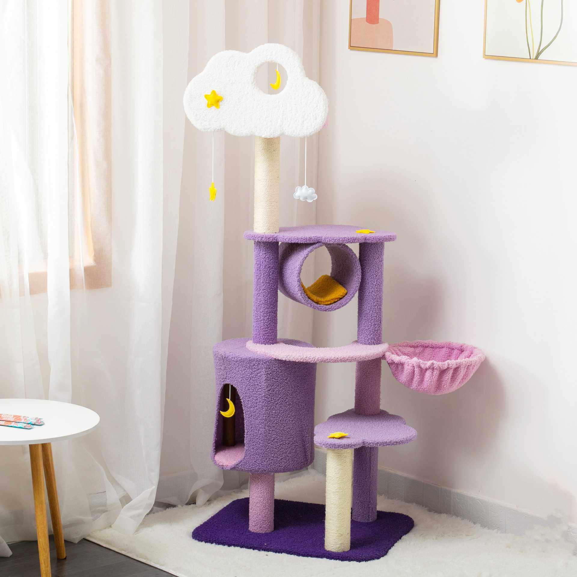 猫爬架猫窝猫树通天剑麻猫抓柱猫吊床大型猫咪跳台别墅宠物用品,鲜花速递/花卉仿真/绿植园艺,其它园艺用品,淘宝优惠券,粉丝福利购,淘宝优惠卷