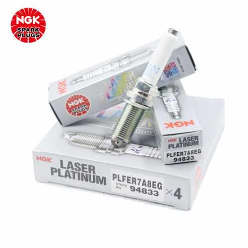 原厂NGK双铂金火花塞PLFER7A8EG 94833适用奥迪探岳轩逸天籁火嘴