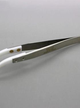 WEITESI陶瓷镊子 WTS-74MZB 弯头白色陶瓷镊子可换头耐热绝缘镊子