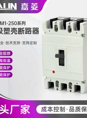 ZYMM1-250系列三极塑壳断路器 630a三相四线250a塑料外壳3P