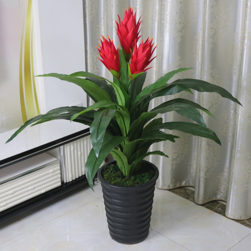 假树鸿运当头仿真绿植物盆景栽落地大型室内客厅假花塑料装饰花艺