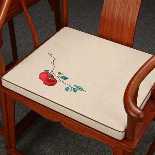 中式坐垫红木椅子垫实木家具沙发垫套圈椅太师座垫茶桌座椅垫凳垫