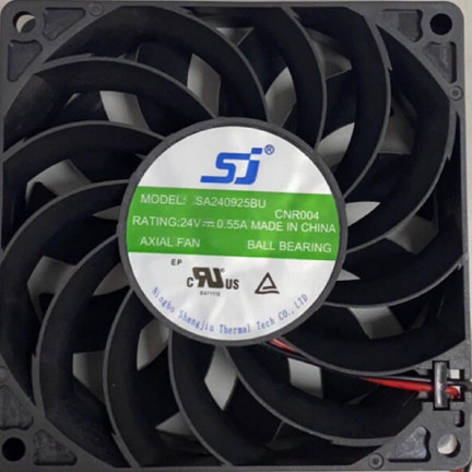 全新SJ SA240925BU 9225 24V 0.55A 9CM 9厘米 汇川 变频高速风扇
