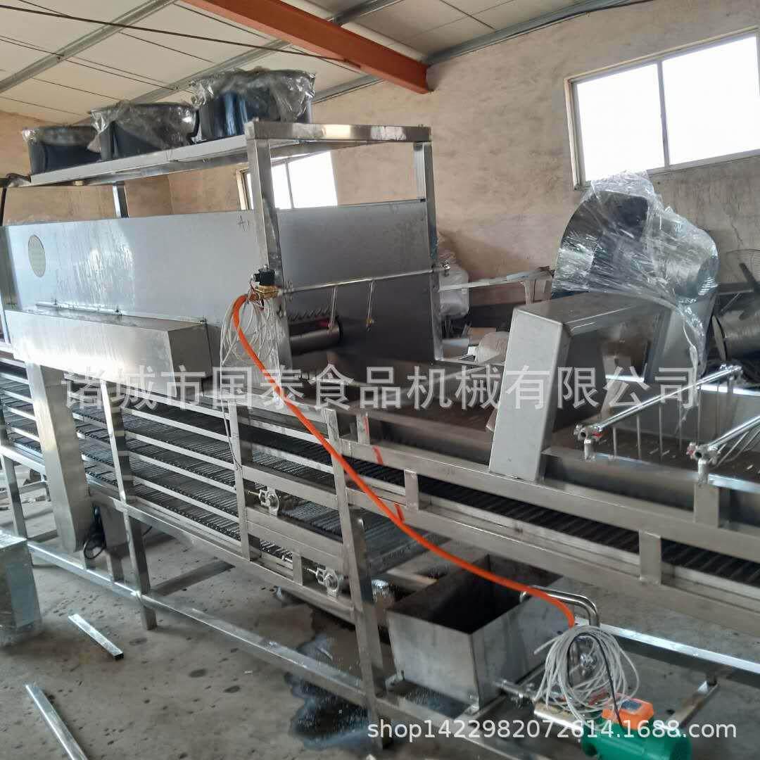 自碱面l煮锅碱QVG面机设备热干面动转锅自动刷油打散翻生器产线