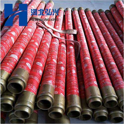 砼泵配件 DN125*3000橡胶胶管 桩机胶管 3米加厚型胶管