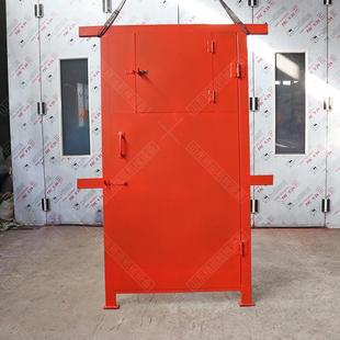 矿用井下用防火栅栏门巷道通风口弧形隔火栅栏门带观察窗
