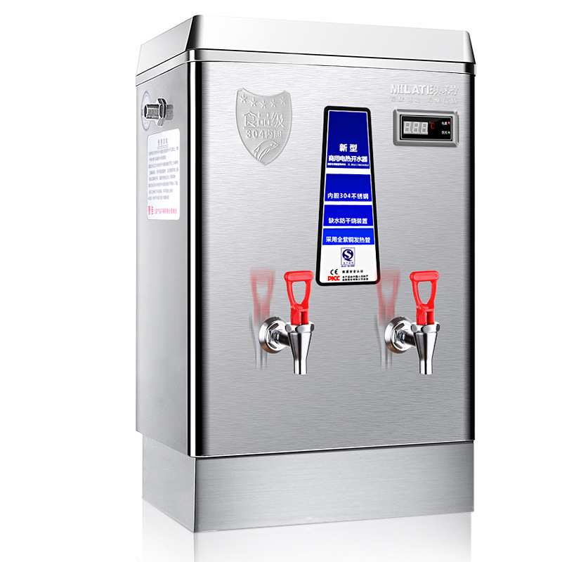 美莱特9KW电热开水器全自动商用60L开水机304不锈钢内胆烧水箱