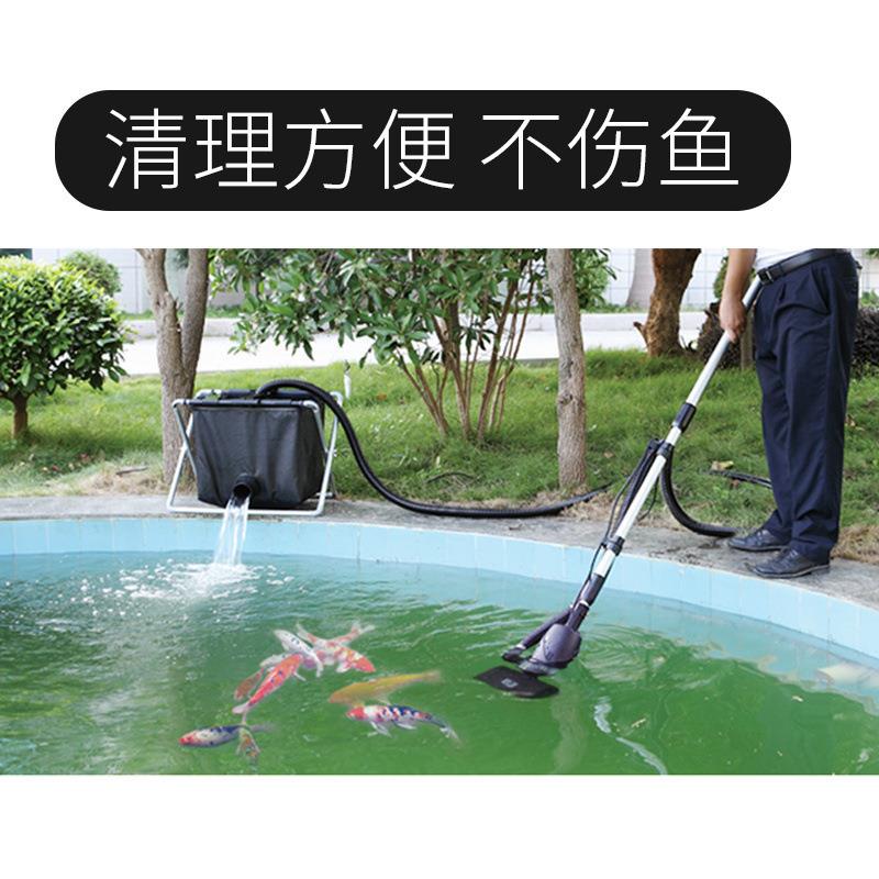 落叶鱼池吸污管吸污机漂浮物过滤器排水器吸泥机吸尘器污泥泵收集