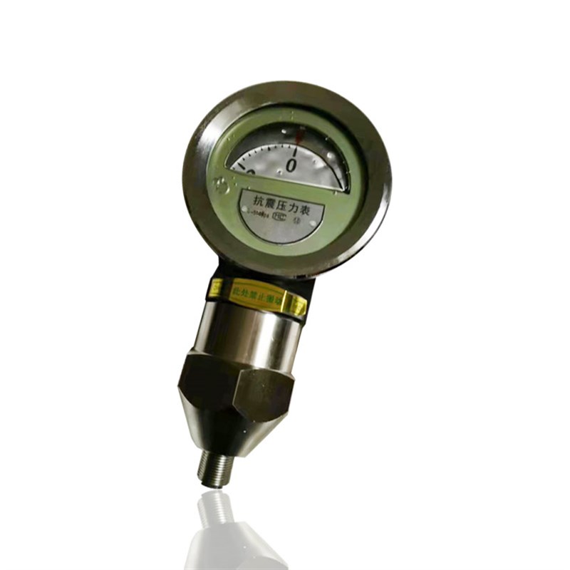 全钢抗震压力表泥浆压力表超高压压力表不锈钢压力表YK100 100MPA