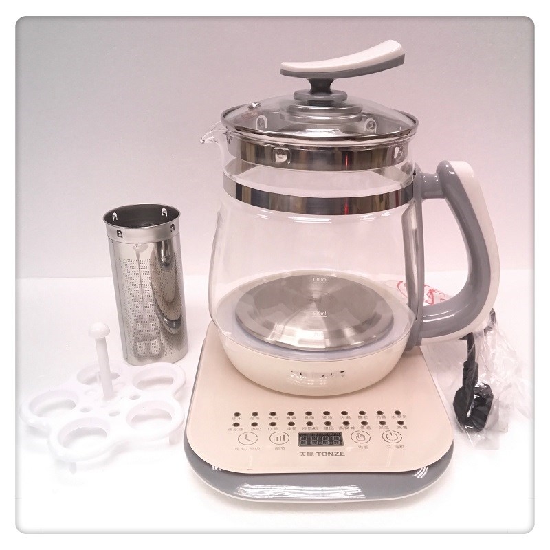 全自动玻璃养生壶智能煮粥煲汤燕窝花茶电烧水壶1.8L多功能