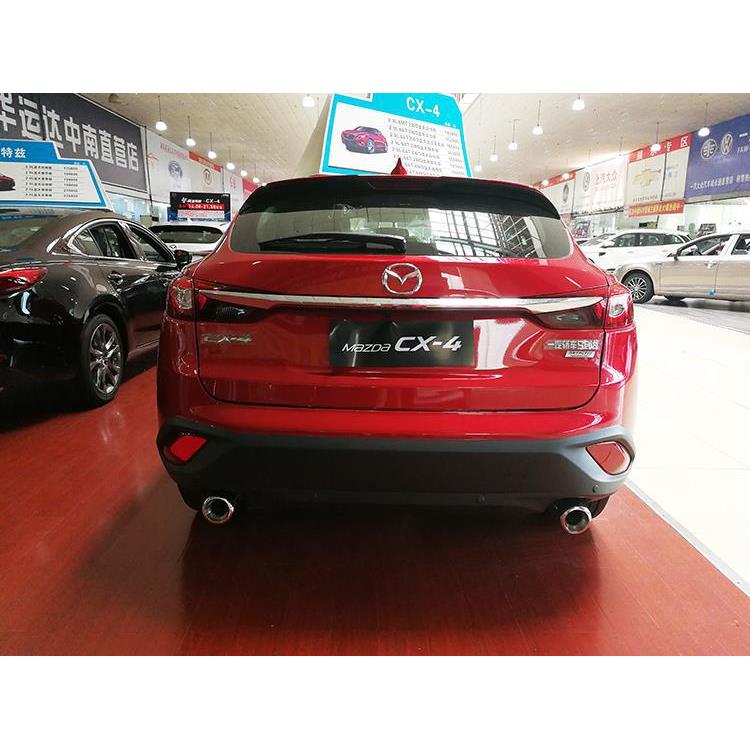 马自达阿特兹尾喉CX-4 CX-5睿翼改装饰专用排气管消声器CX-7尾喉