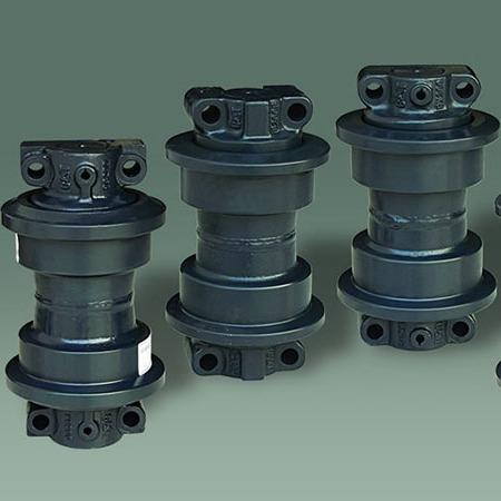 竹内挖掘机配件链条链骨四轮一带底盘件厂家直供