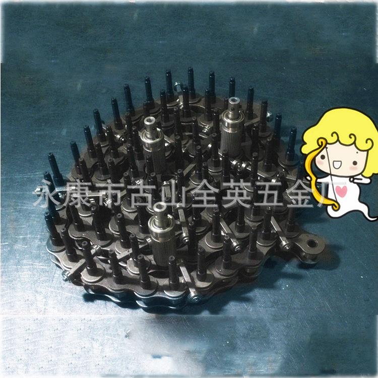 工业不锈钢传送带 厂家制作供应38.1节距齿轮传动链输送带链条