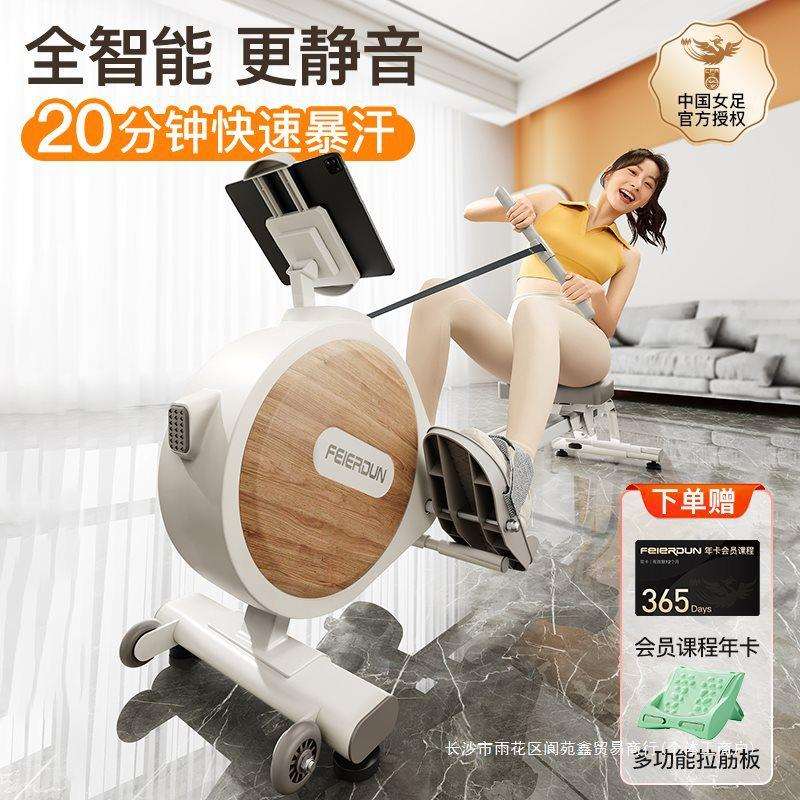 fed划船机家用磁阻运动小型静音赛艇划桨健身器材